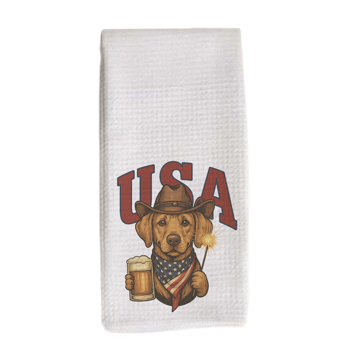 USA Pup Ready-Made Kitchen Towel