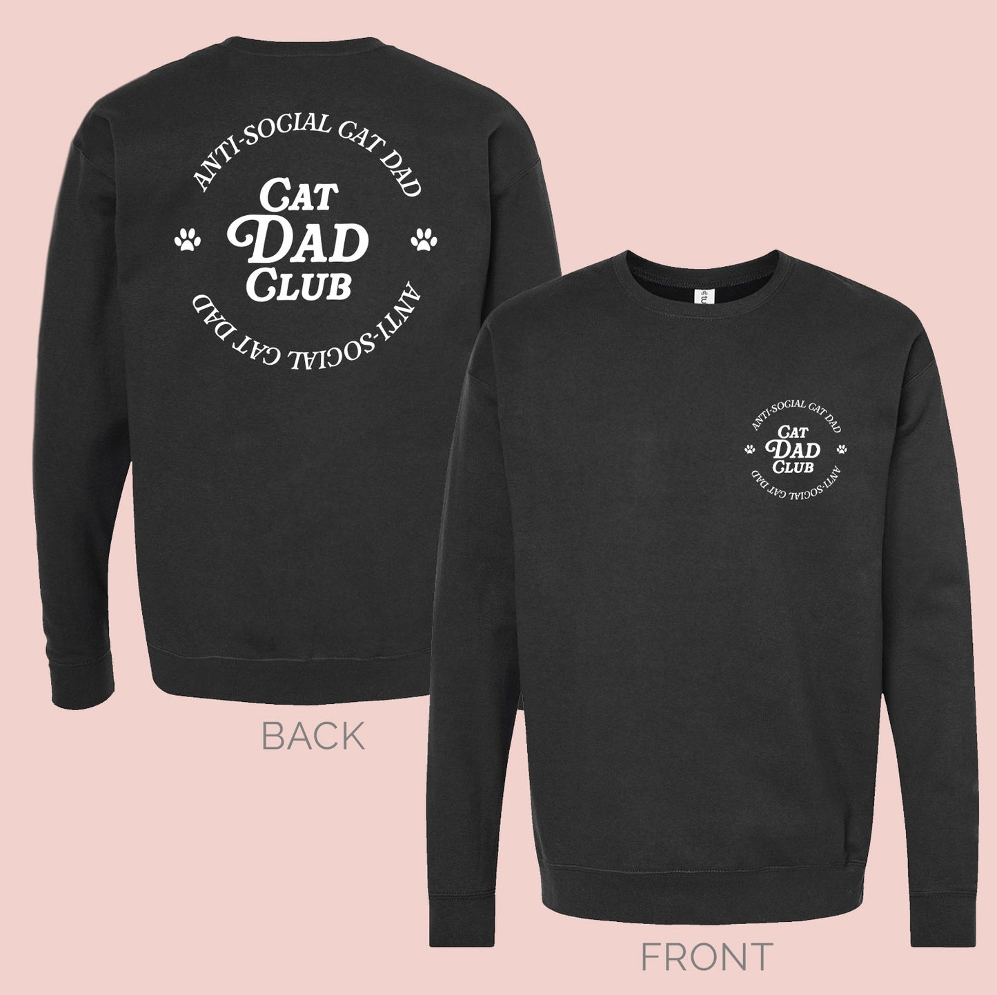 Anti-Social Club Crew Sweatshirt