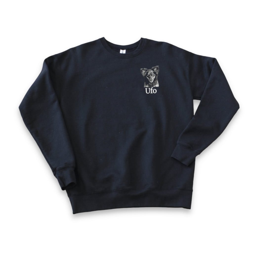 Crew Sweatshirt - Left Chest Graphic