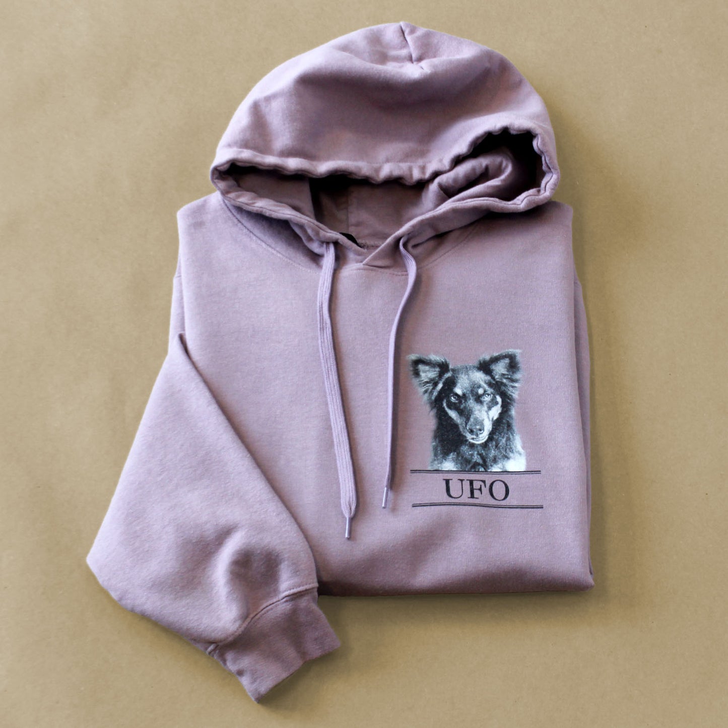 Personalized Pet Hoodie Sweatshirt - Purple Mist