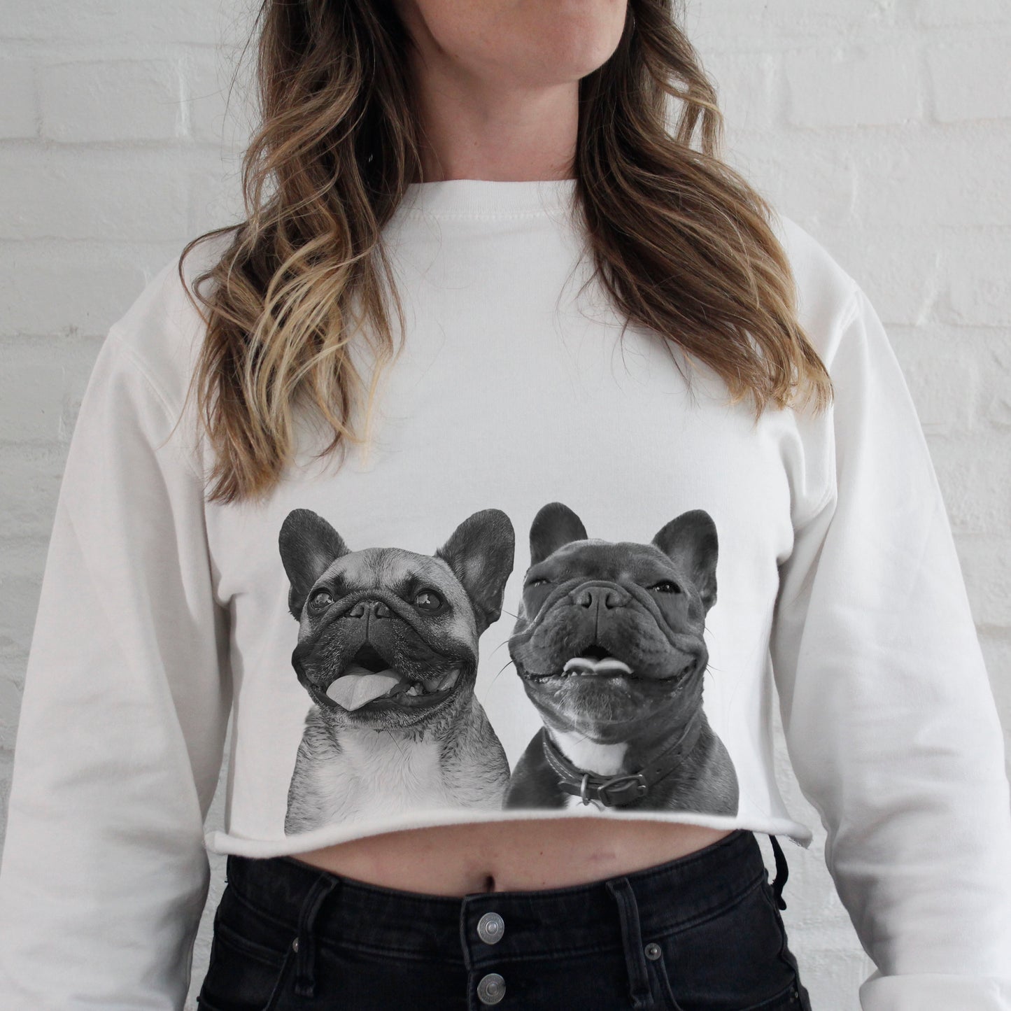 Cropped Crew Sweatshirt