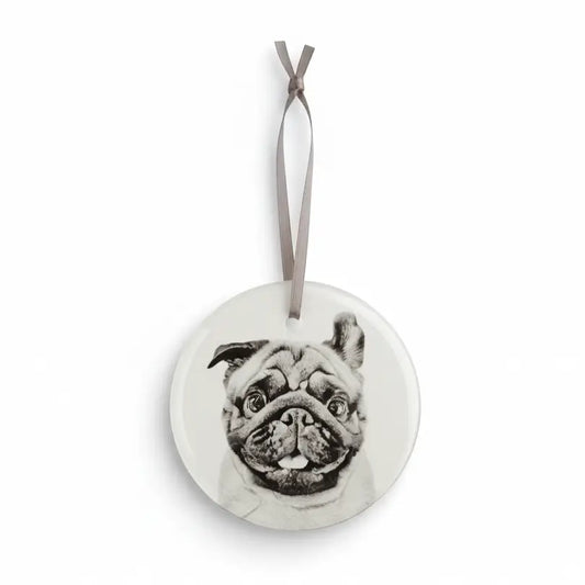 Glass Holiday Ornament