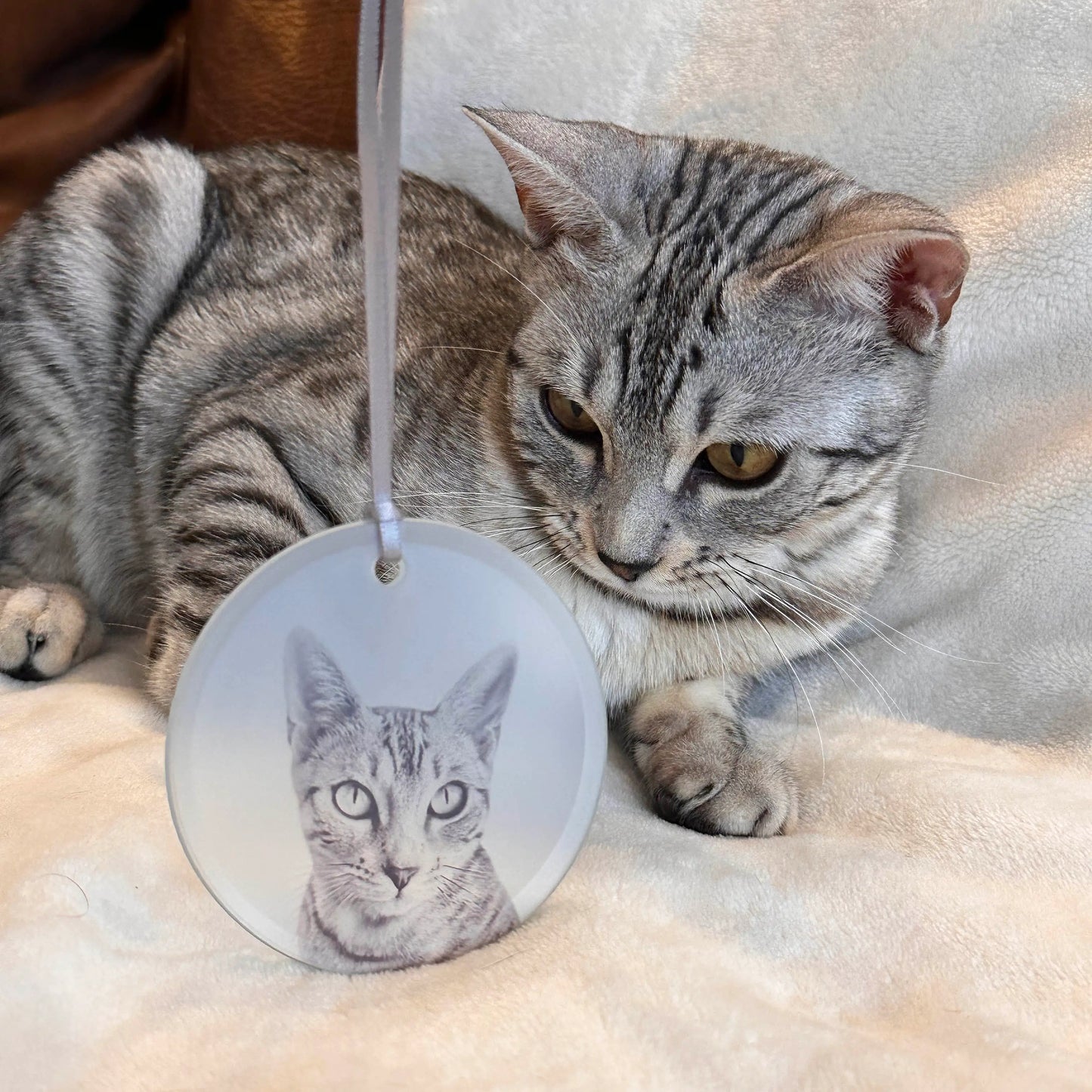 Glass Holiday Ornament