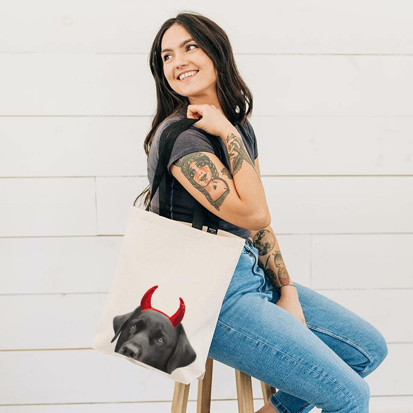 Lil' Devil Halloween Tote