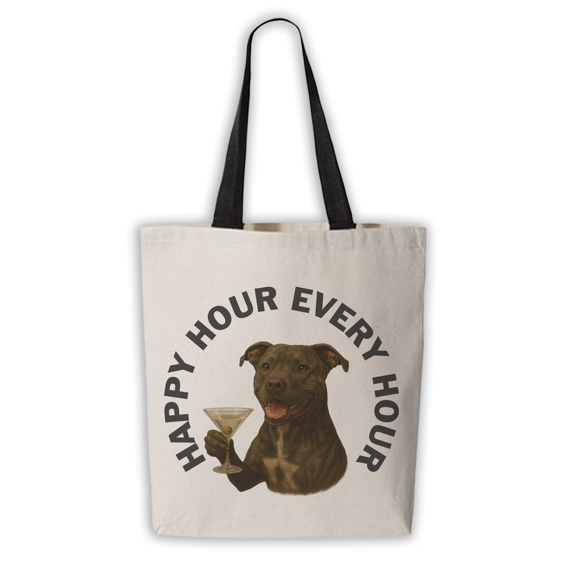 Pitbull with Martini