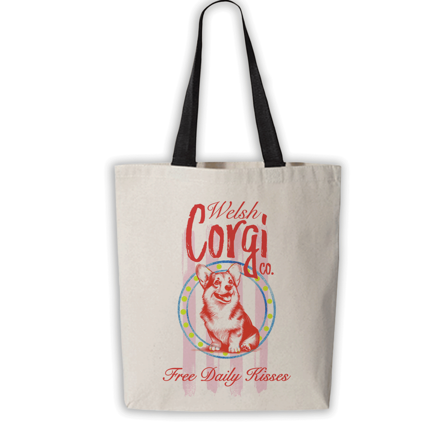 Free Daily Kisses Ready-Made Tote