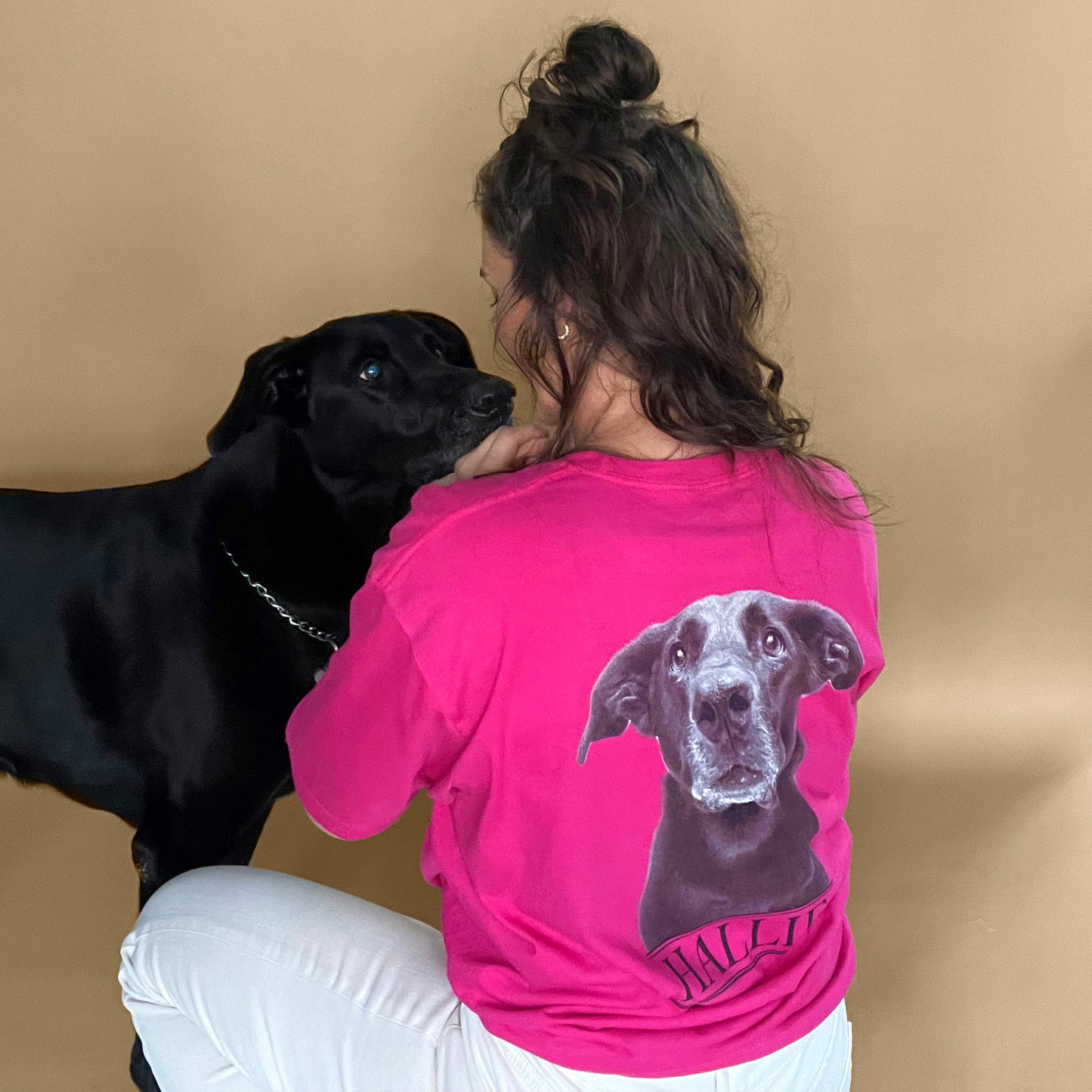 Personalized Pet Color Crew T-Shirt