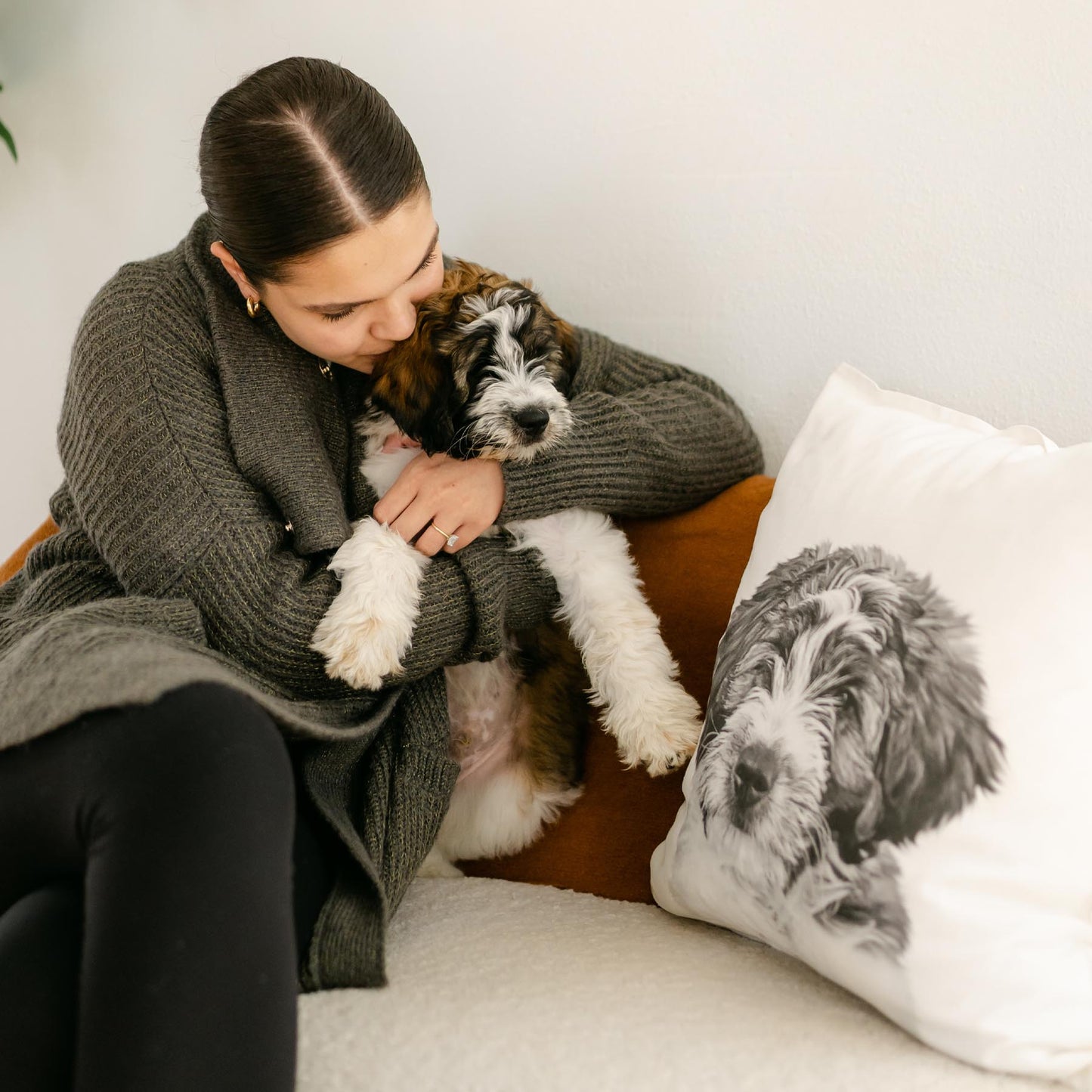 Personalized Pet Throw Pillow Cover