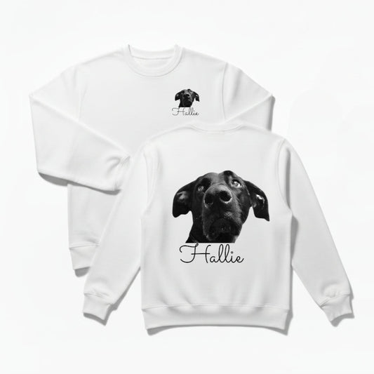 Crew Sweatshirt - Chest & Back Graphic