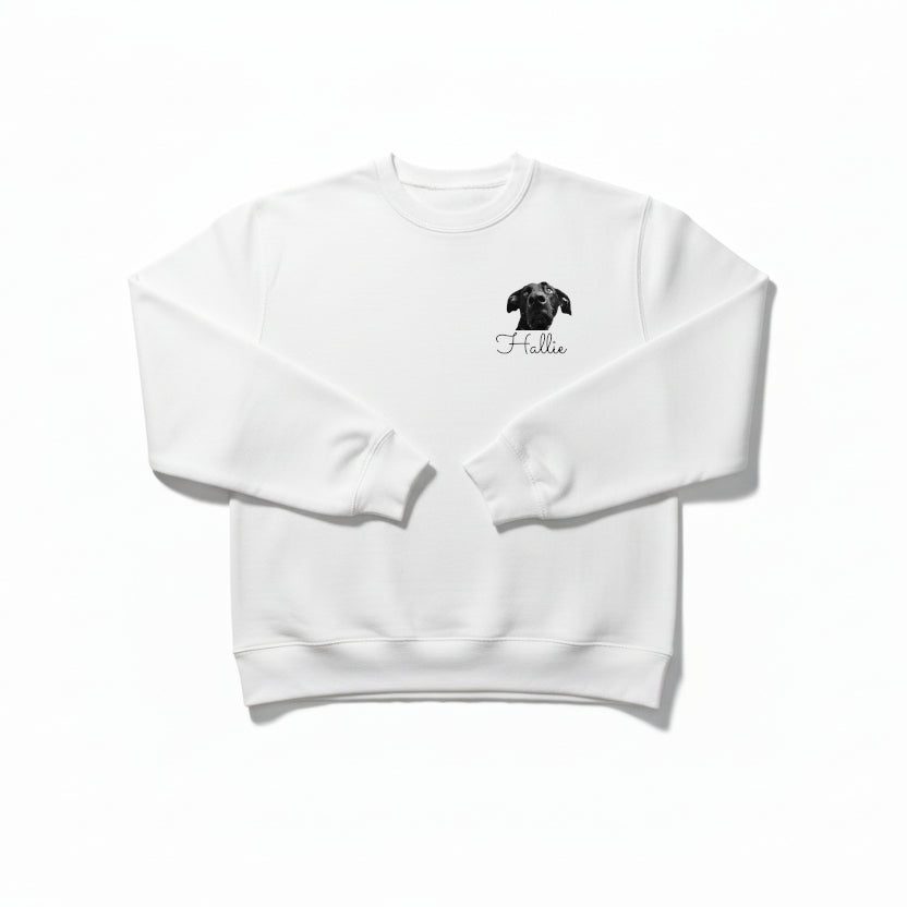 Crew Sweatshirt - Left Chest Graphic
