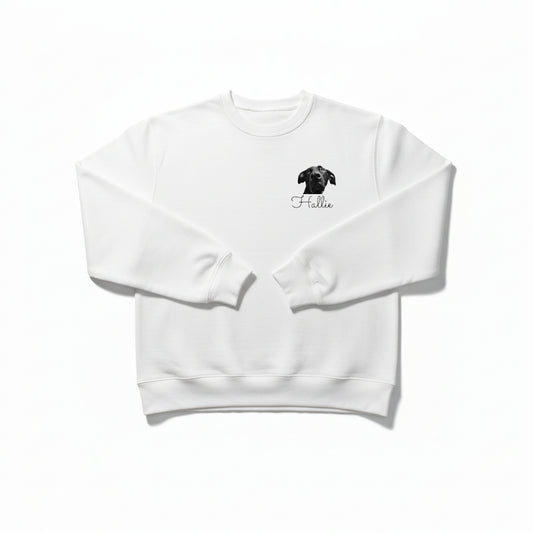 Crew Sweatshirt - Left Chest Graphic