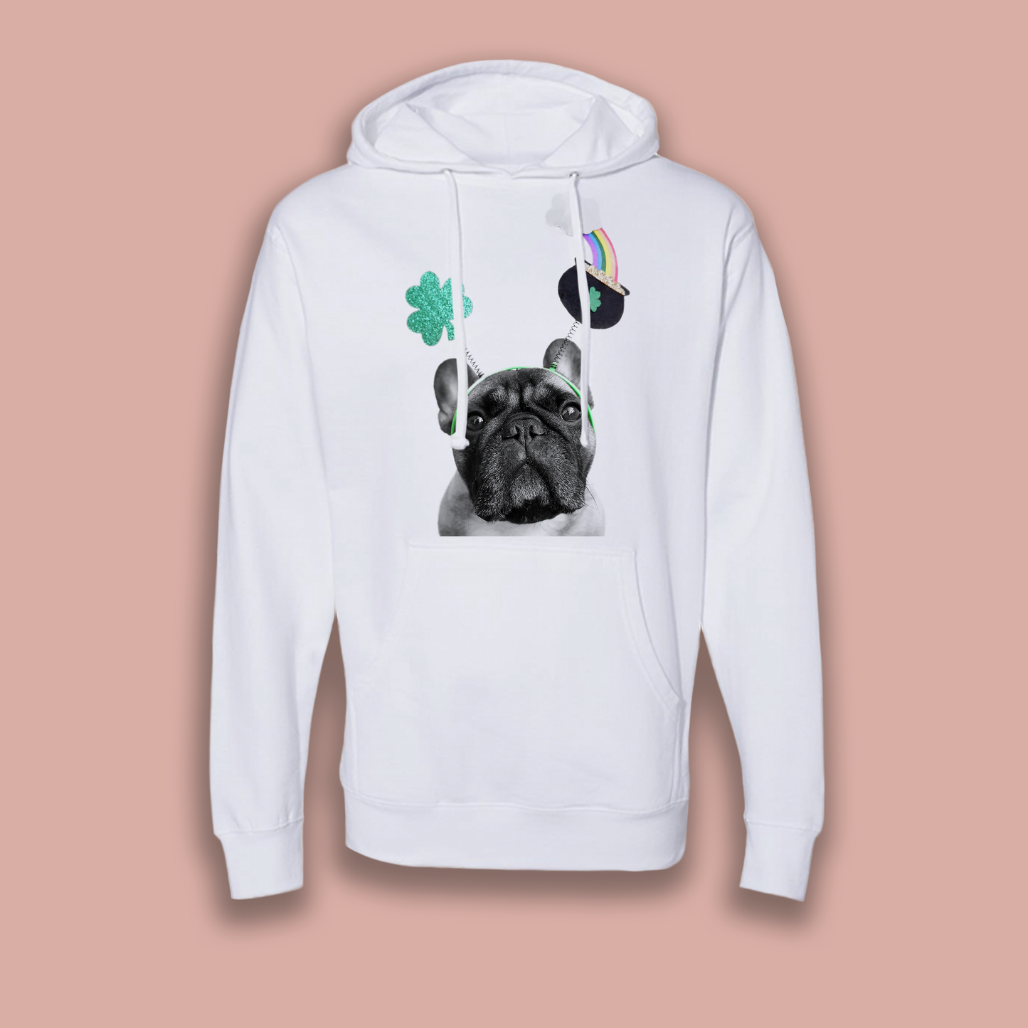 @archerthefrenchie.to Hooded Sweatshirt