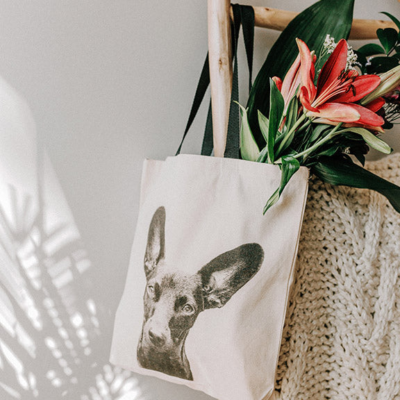 Personalized Pet Canvas Tote Bag