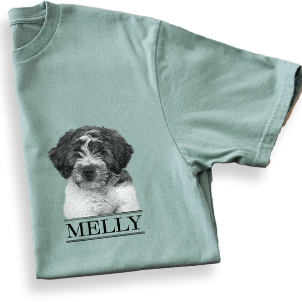 Personalized Pet Color Crew T-Shirt