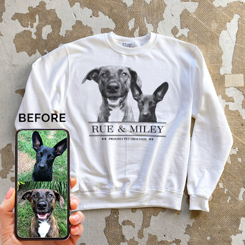 Proudly Pet Obsessed Crew Sweatshirt