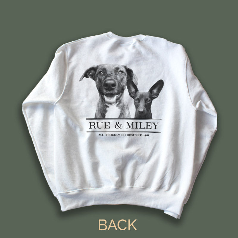 Proudly Pet Obsessed Crew Sweatshirt