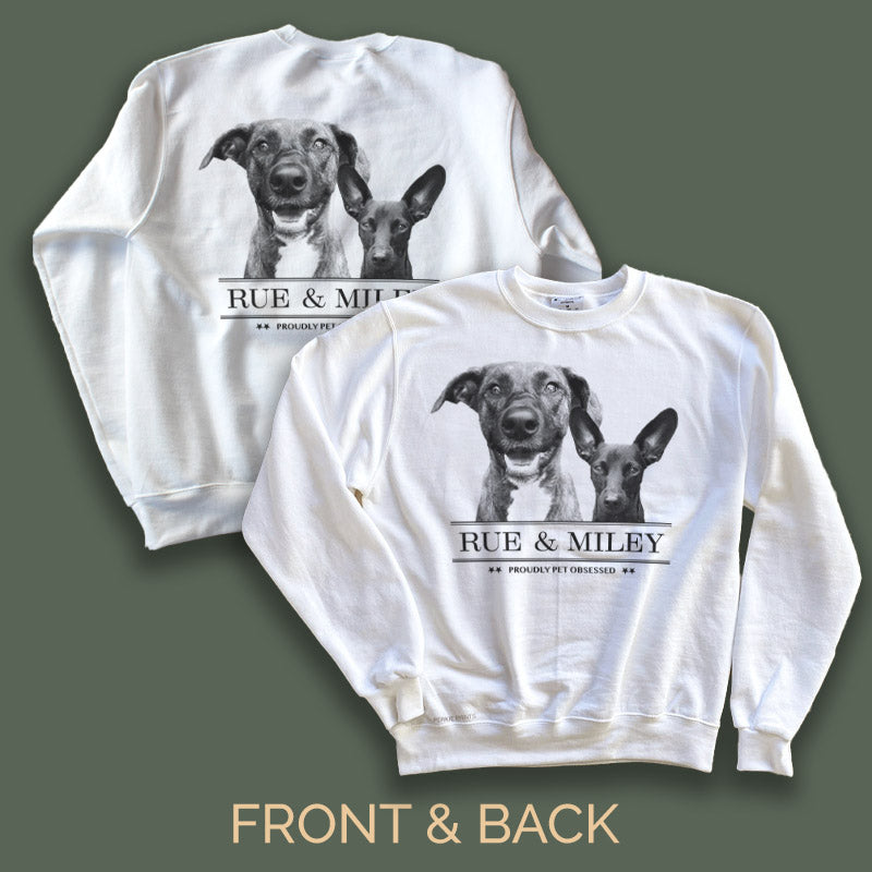 Proudly Pet Obsessed Crew Sweatshirt
