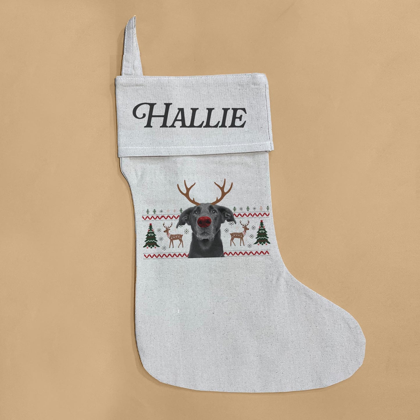 Farmhouse Holiday Stocking