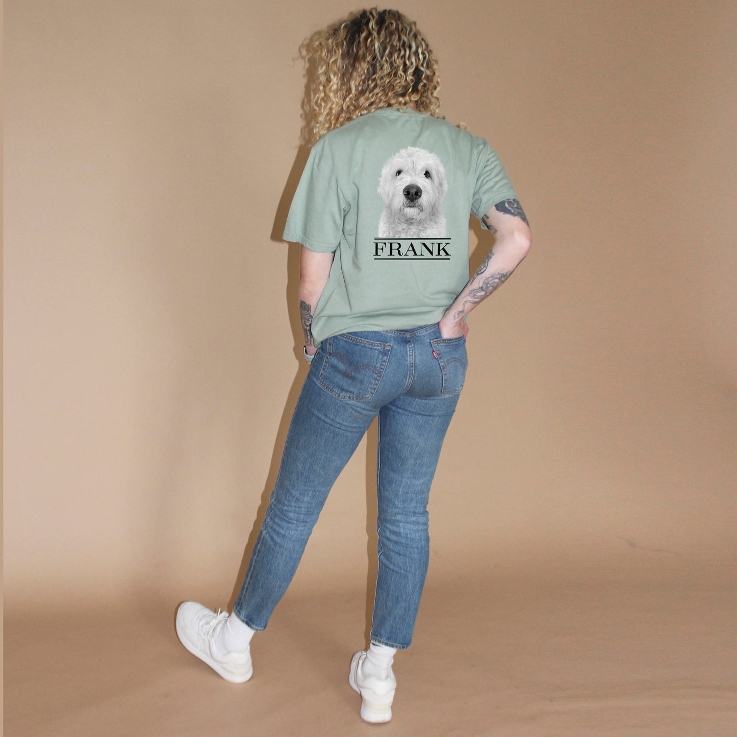 Personalized Pet Color Crew T-Shirt