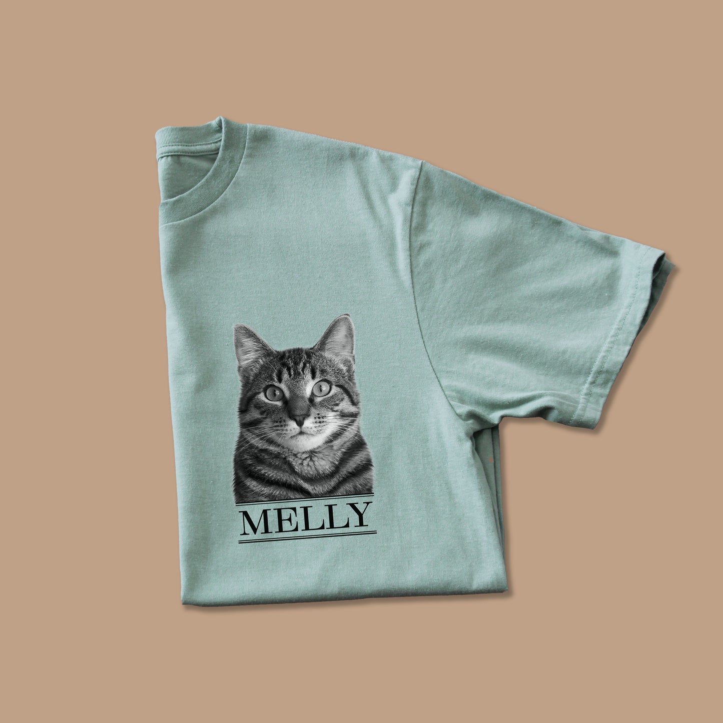 Personalized Pet Color Crew T-Shirt