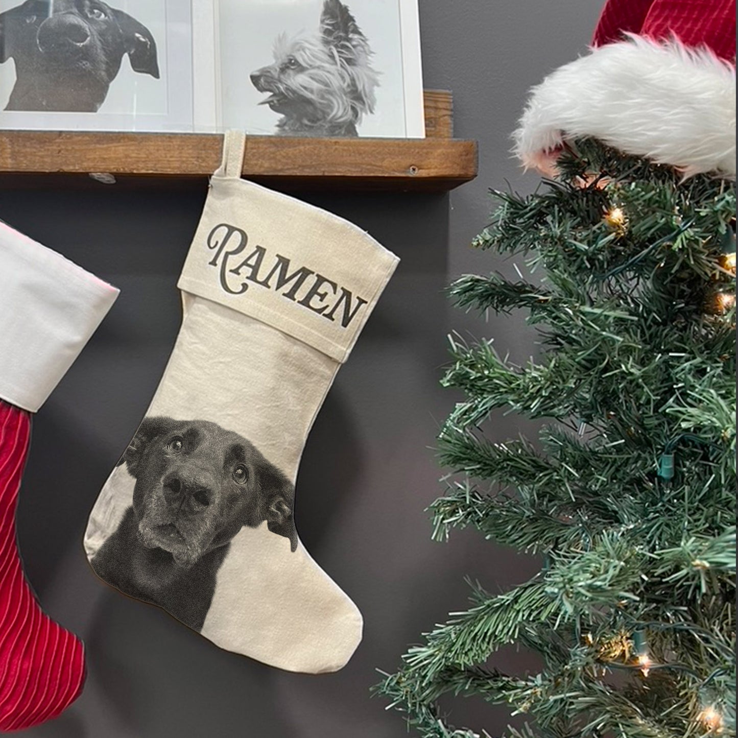 Farmhouse Holiday Stocking