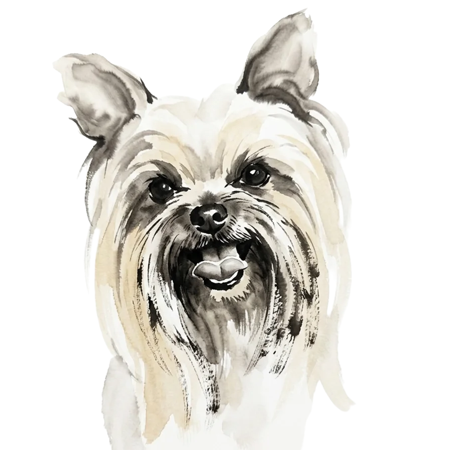 Gus in Ink Wash