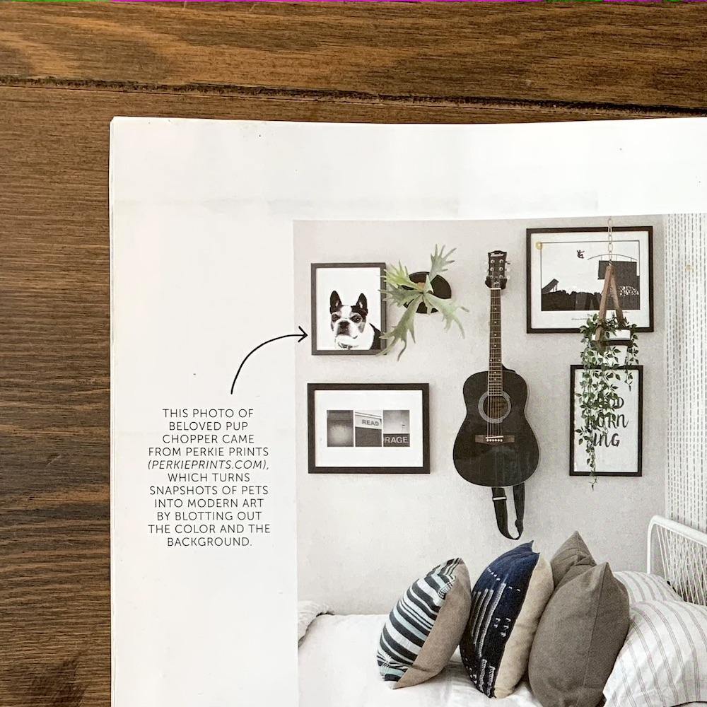 Bri Moysa Gives Perkie Prints a Mention in DIY Magazine - Perkie Prints