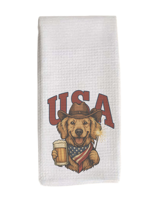 USA Pup Ready-Made Kitchen Towel