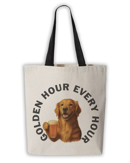 Golden Retriever with Beer