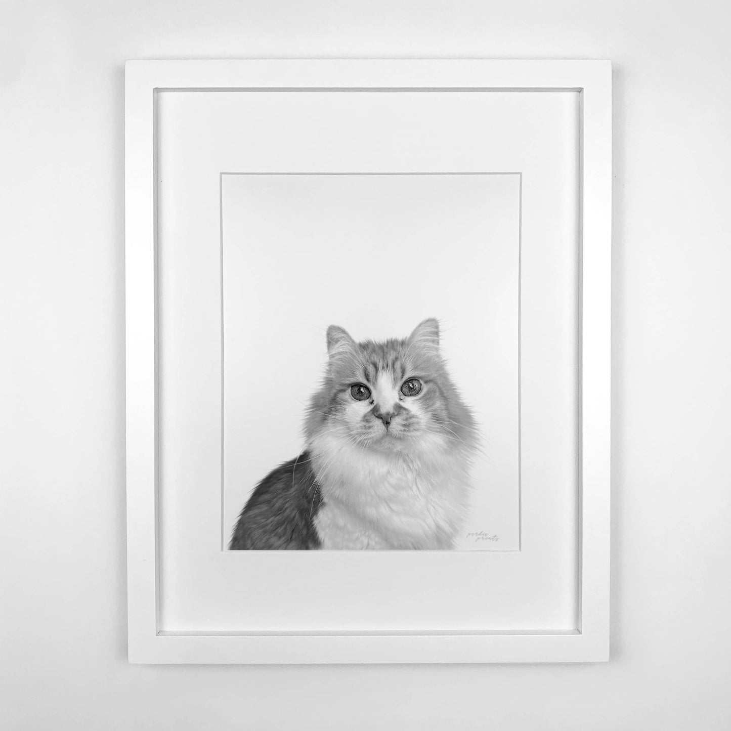 VIP White Framed Print
