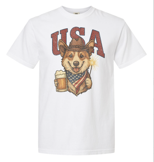 Ready-Made USA Pup Tee
