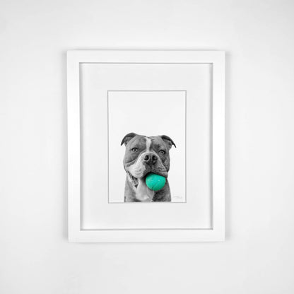VIP White Framed Print
