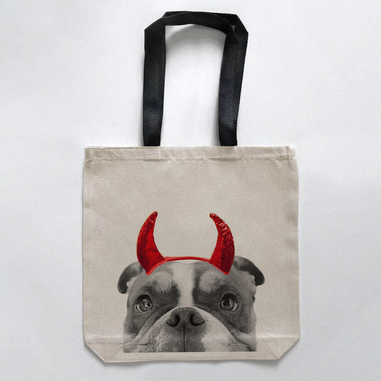 Lil' Devil Peeking Pet Halloween Treat Bags