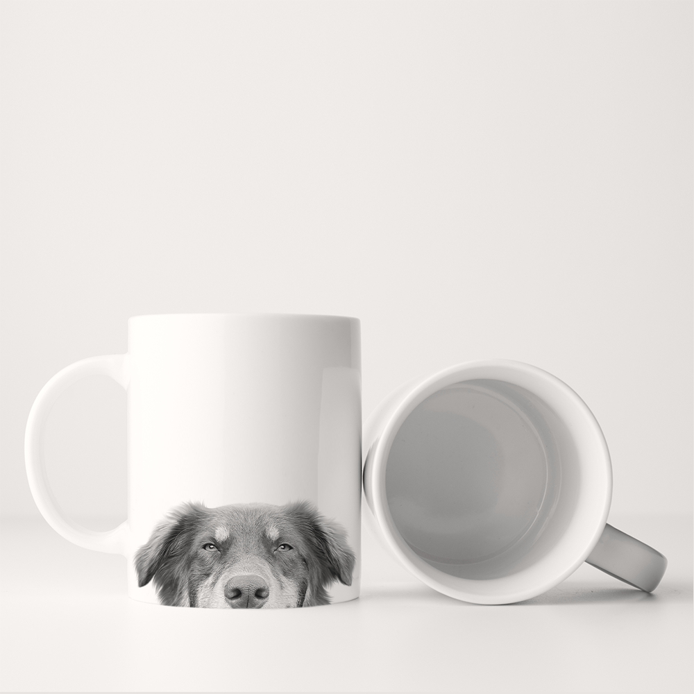 Peeking Pet Coffee Mug