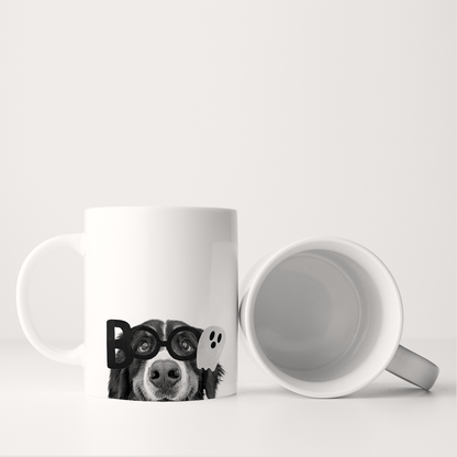 Lil' Boo Peeking Pet Halloween Mug