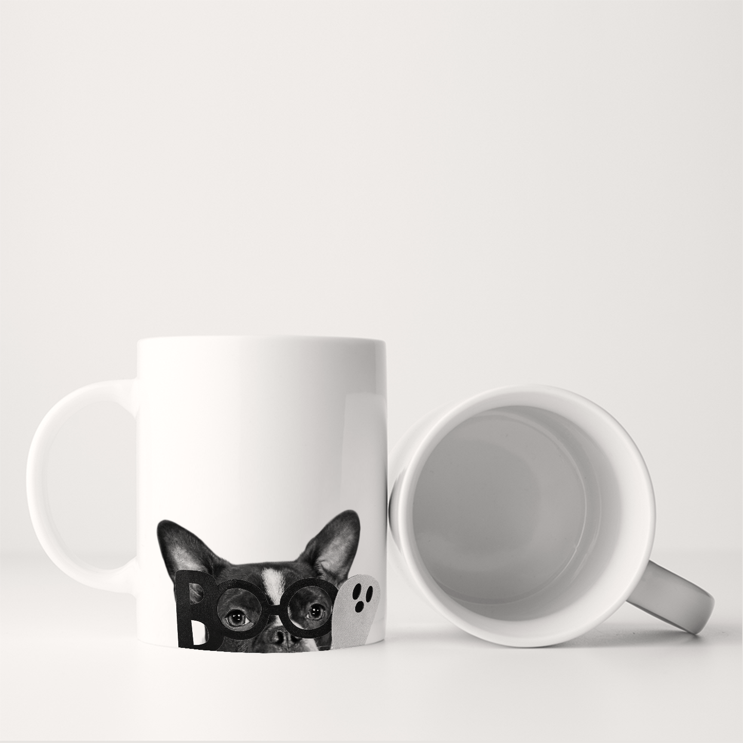 Lil' Boo Peeking Pet Halloween Mug