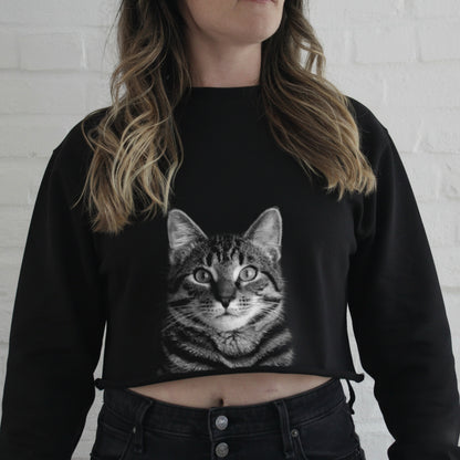 Cropped Crew Sweatshirt