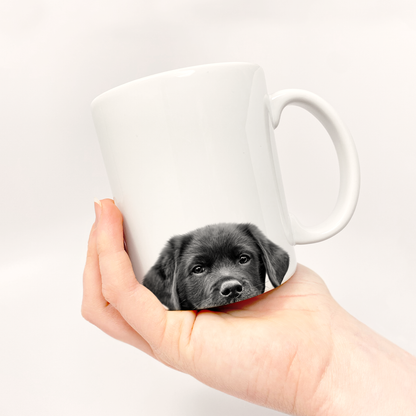 Peeking Pet Ready-Made Coffee Mug