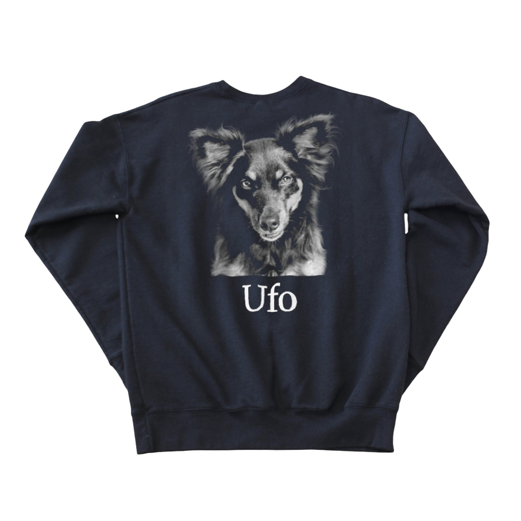 Crew Sweatshirt - Chest & Back Graphic