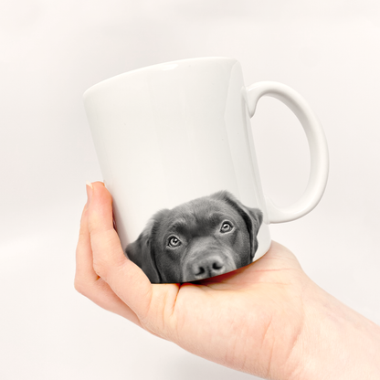 Peeking Pet Ready-Made Coffee Mug