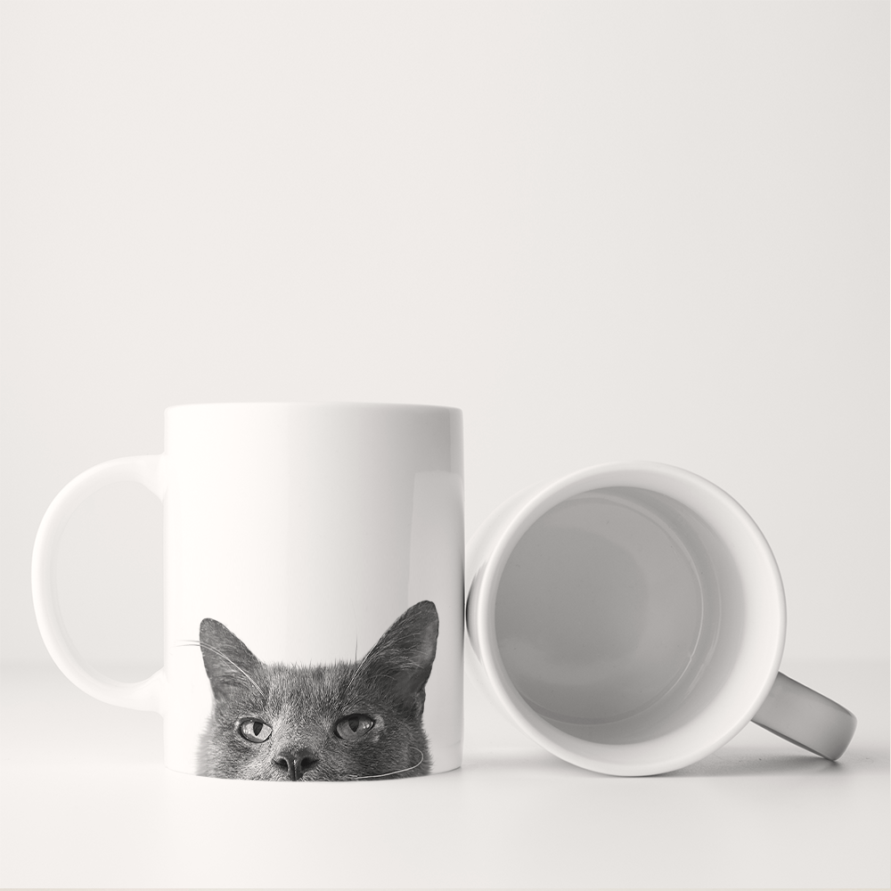 Peeking Pet Coffee Mug