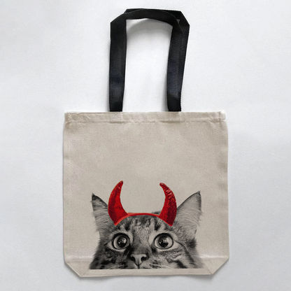 Lil' Devil Peeking Pet Halloween Treat Bags