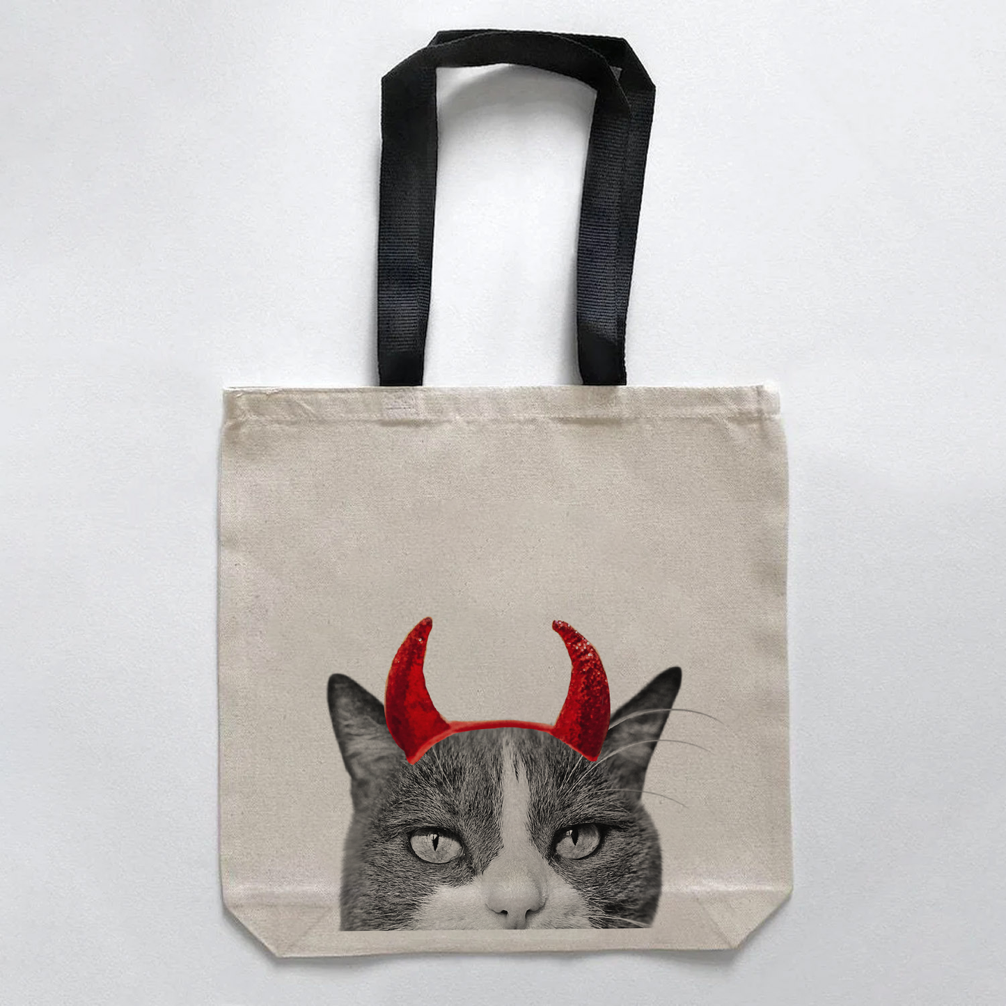 Lil' Devil Peeking Pet Halloween Treat Bags