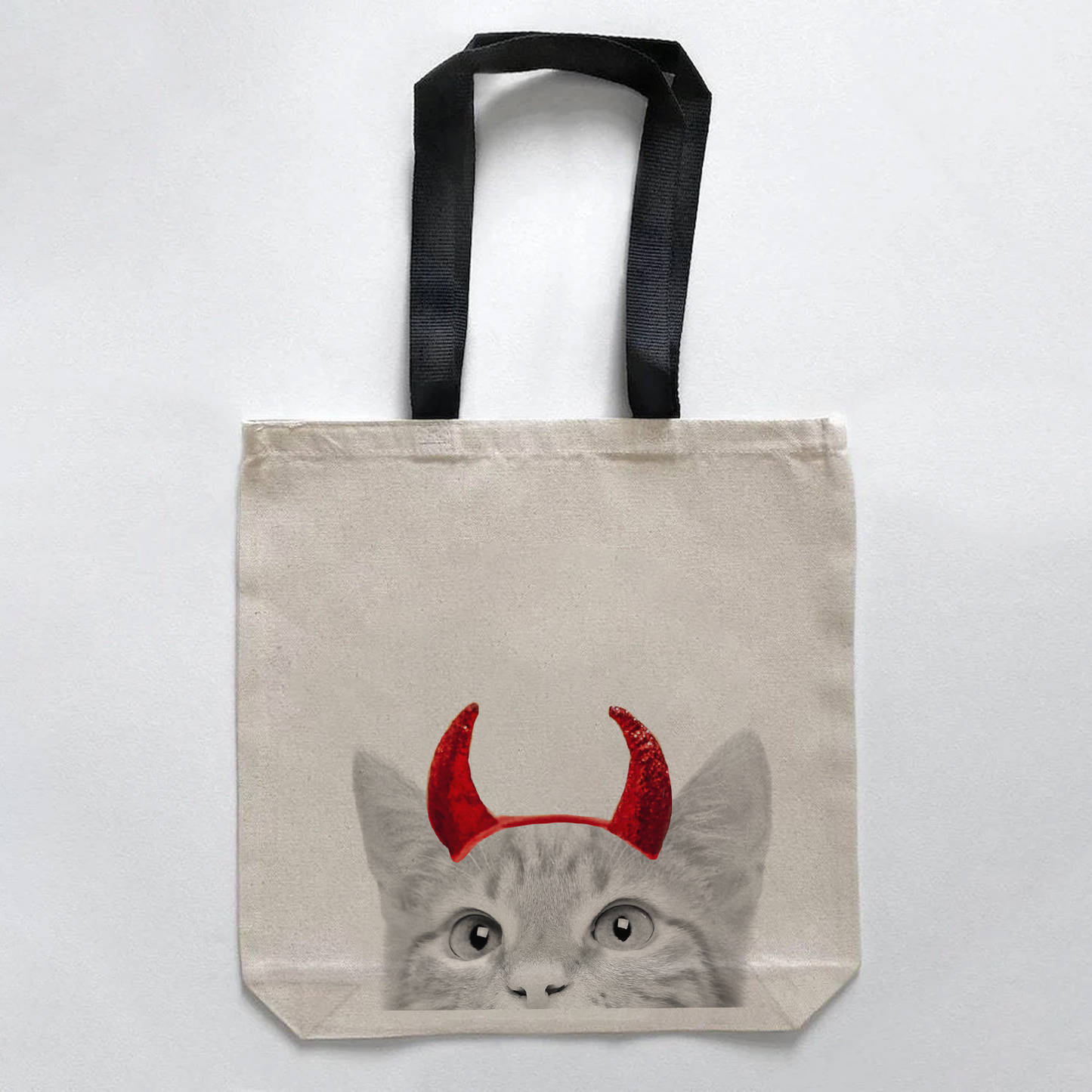 Lil' Devil Peeking Pet Halloween Treat Bags