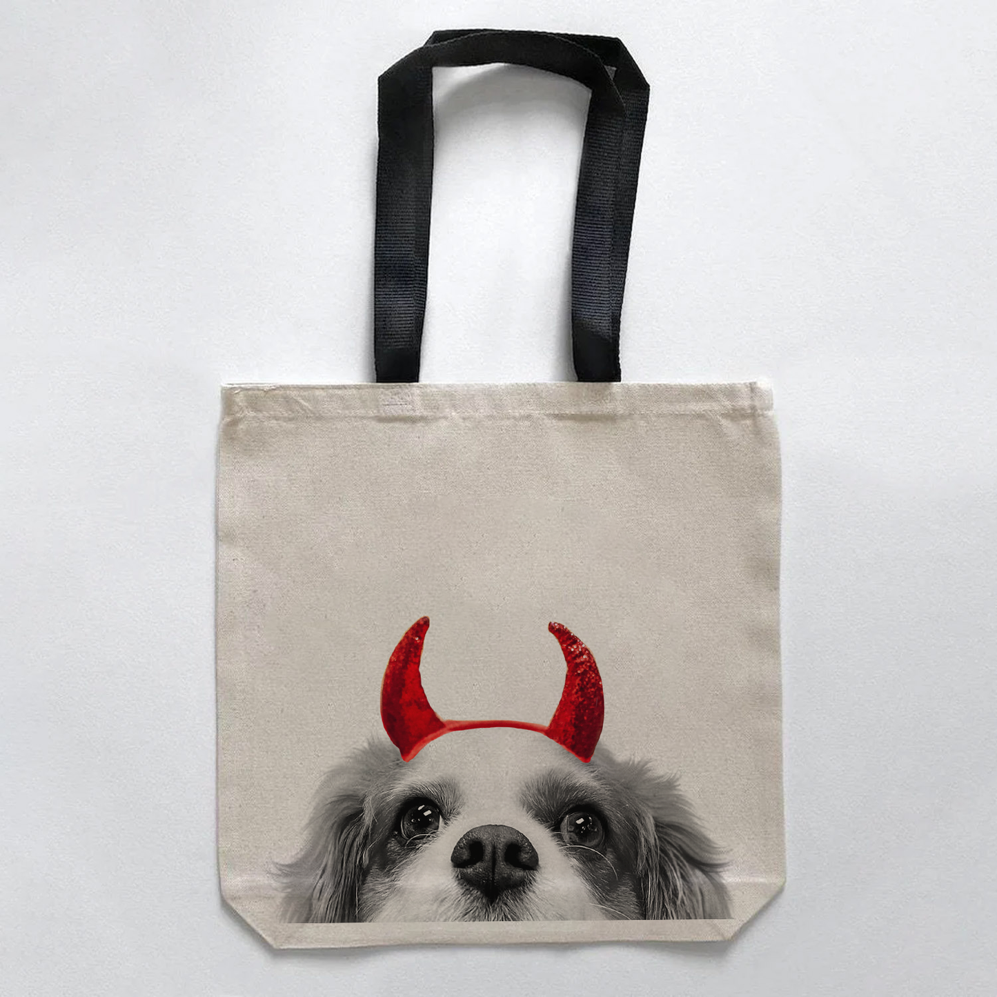 Lil' Devil Peeking Pet Halloween Treat Bags