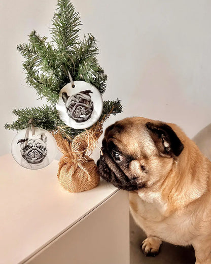 Ceramic Holiday Ornament