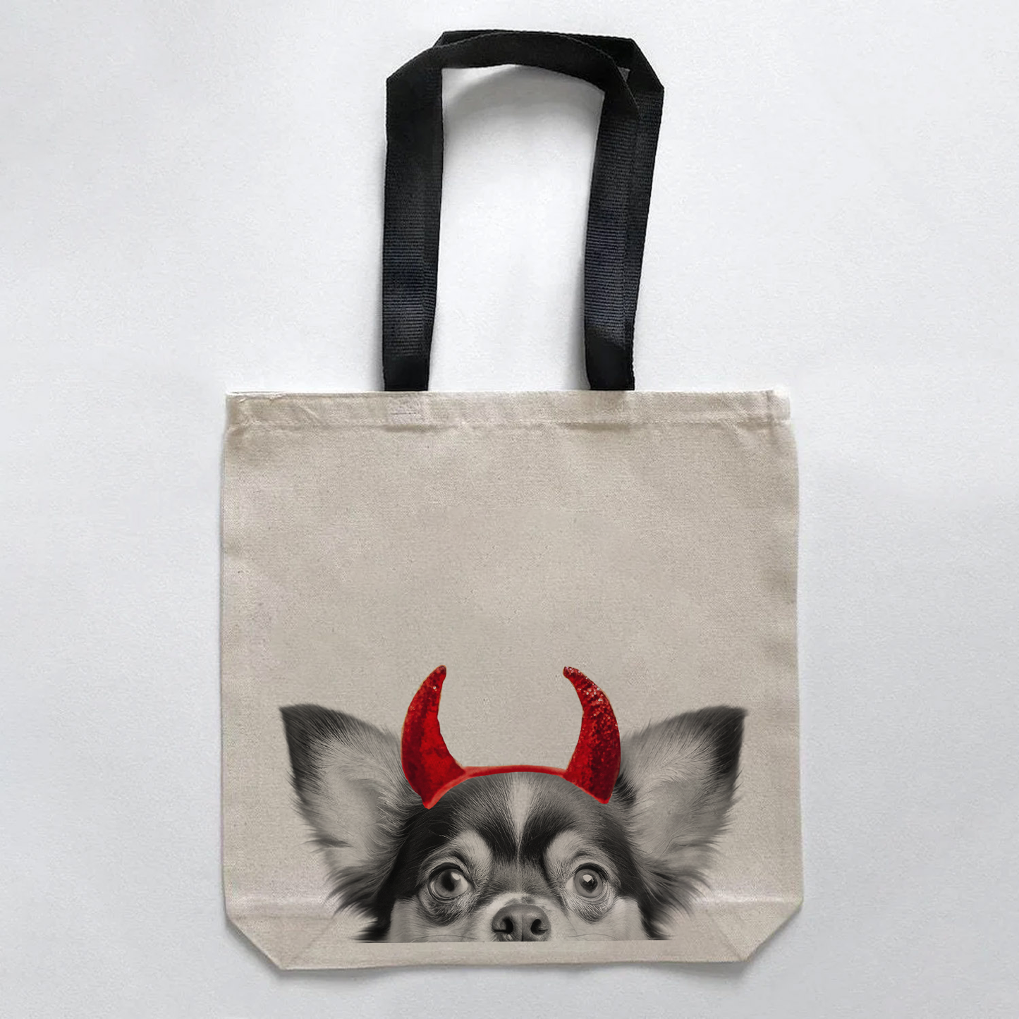 Lil' Devil Peeking Pet Halloween Treat Bags