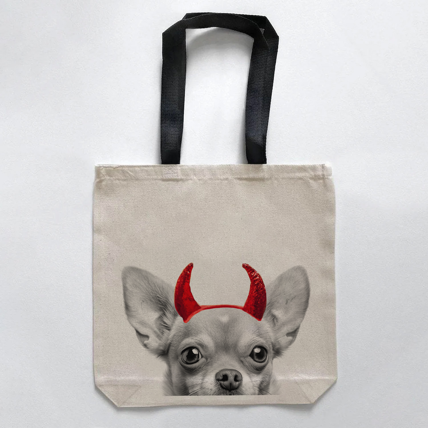 Lil' Devil Peeking Pet Halloween Treat Bags