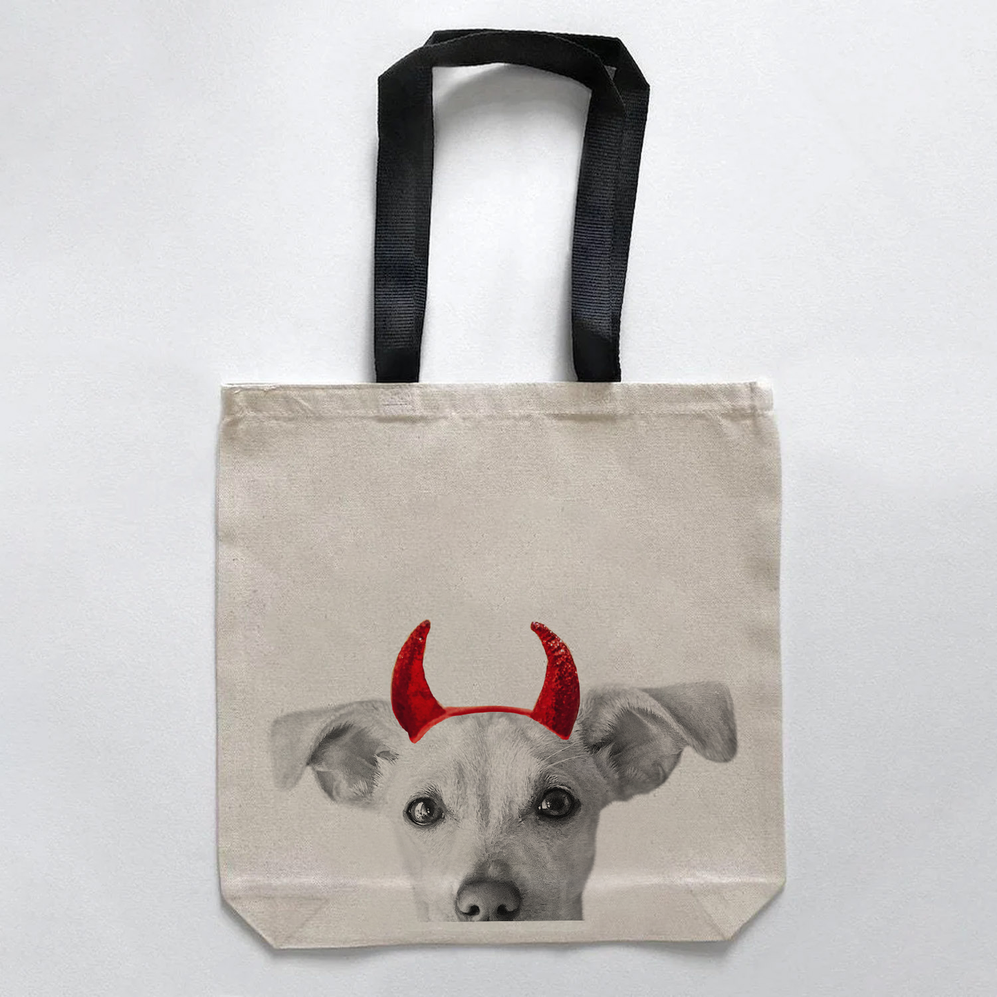 Lil' Devil Peeking Pet Halloween Treat Bags