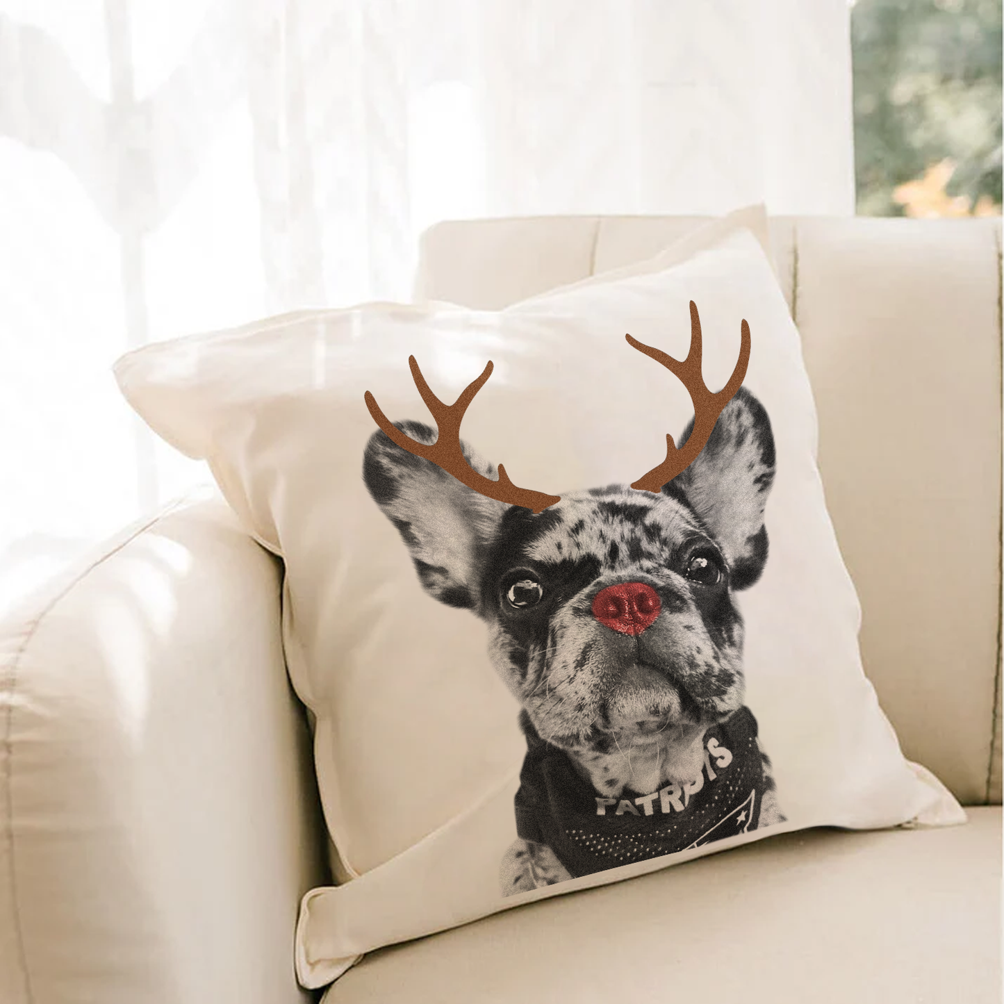 Holiday Throw Pillow Cover